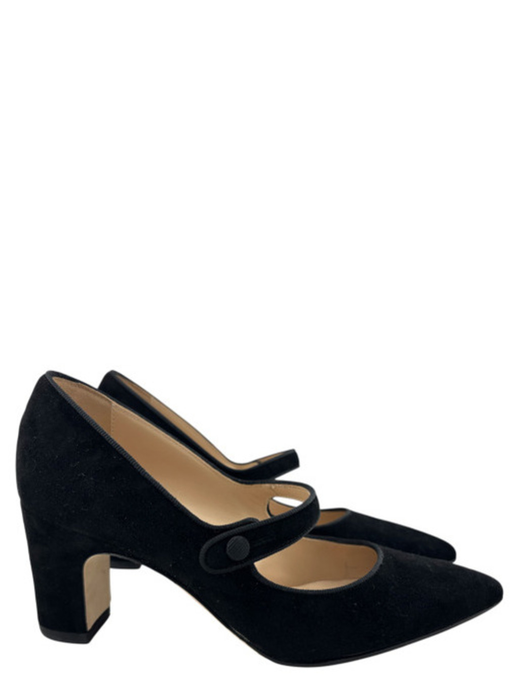 Manolo Blahnik Campariba Kid Suede Pumps